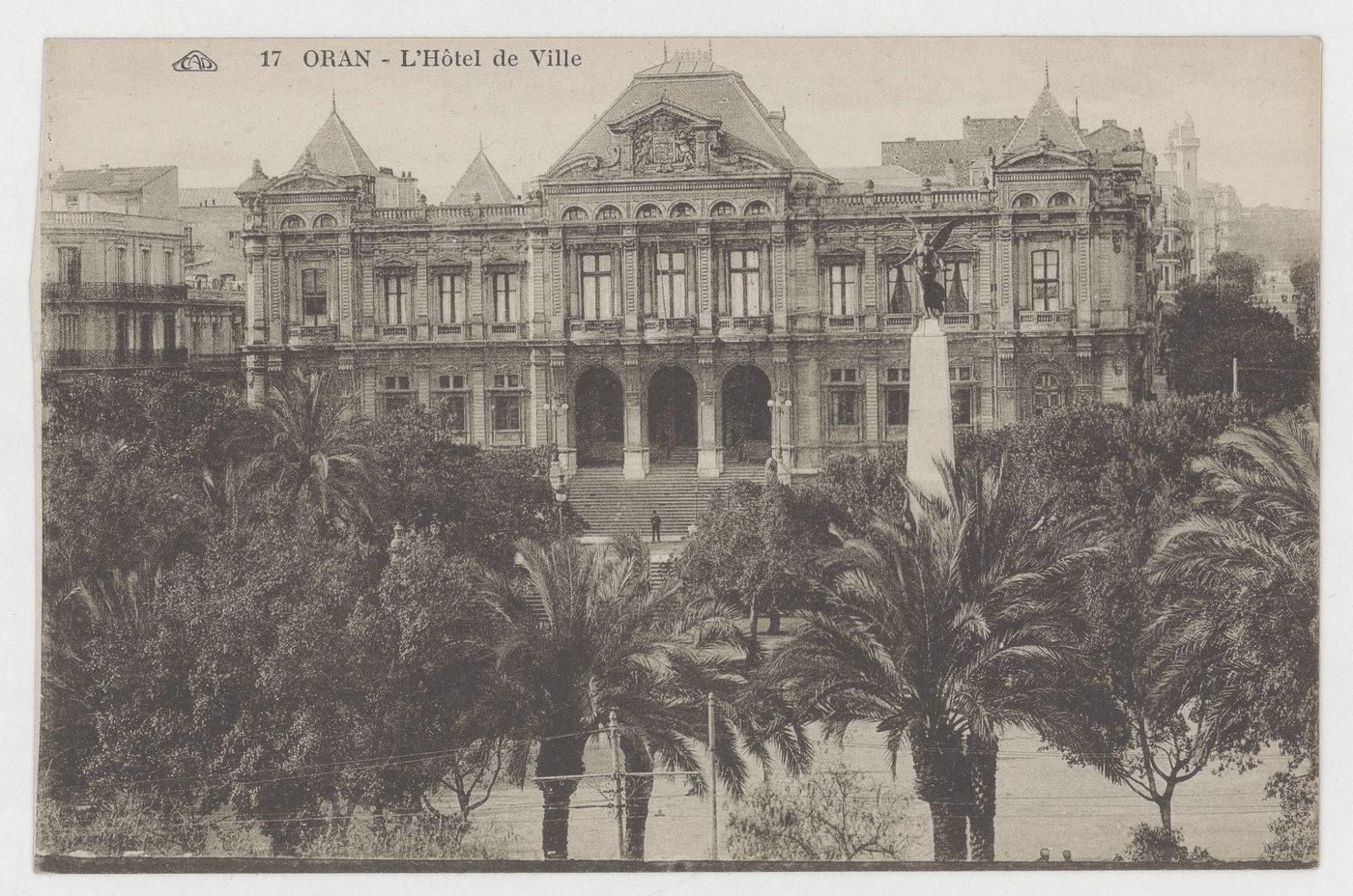 The city hall — On place du 1er Novembre.