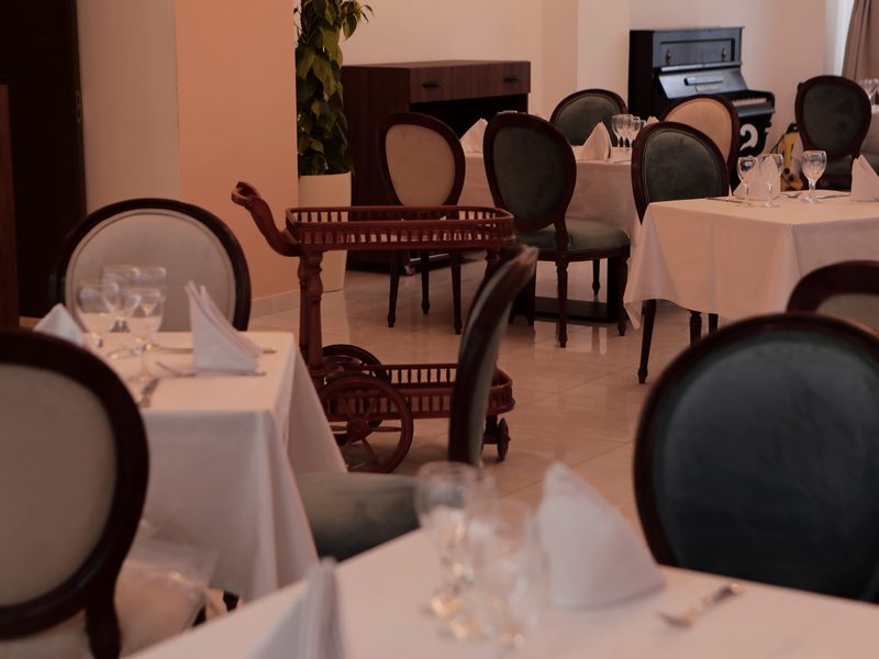 Tables dressées